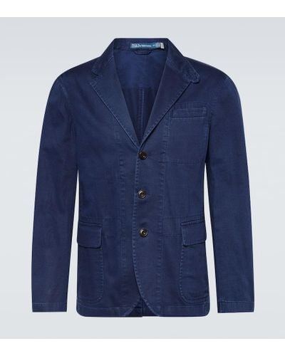 Polo Ralph Lauren Blazer in cotone - Blu