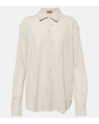 Missoni Cotton-blend Shirt - White