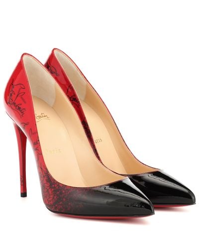 christian louboutin pigalle 100 patent calf