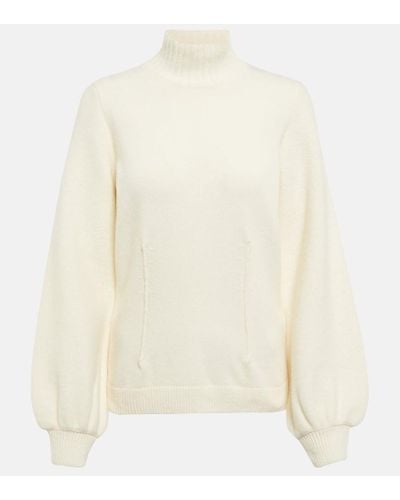 Dorothee Schumacher Pullover Bold Structure - Weiß