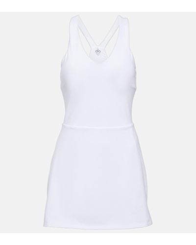 Alo Yoga Airbrush Real Minidress - White