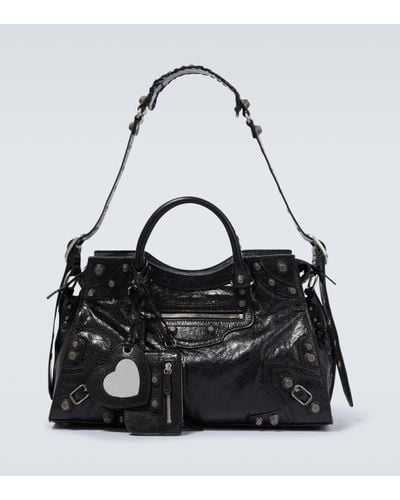 Balenciaga Neo Classic Large Leather Bag - Black