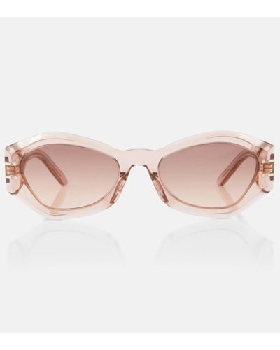 Dior Diorsignature B1u Oval Sunglasses - Pink