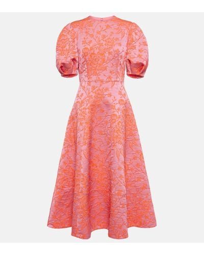 Erdem Robe midi - Rose