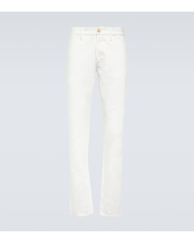 Gabriela Hearst Anthony Slim Jeans - White