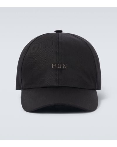 Rick Owens Casquette en coton - Noir