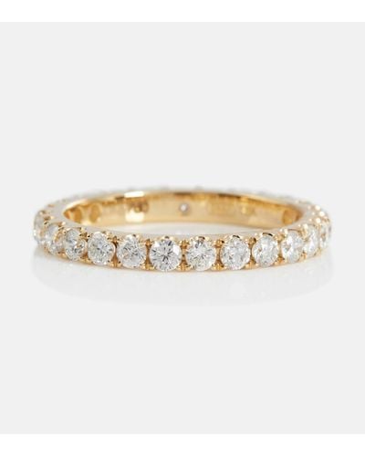 SHAY Back To Basics 18kt Yellow Gold Ring With Diamonds - Metallic