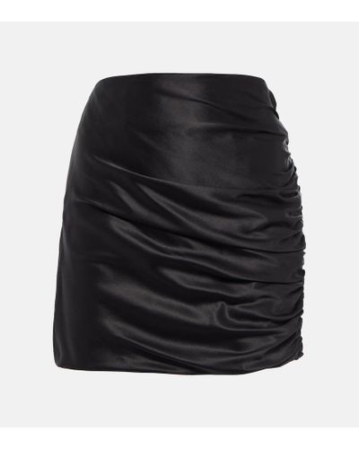 Minigonna store con balze