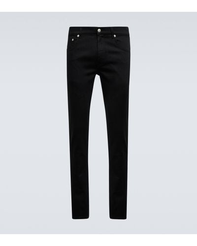 Alexander McQueen Slim-fit Jeans - Black