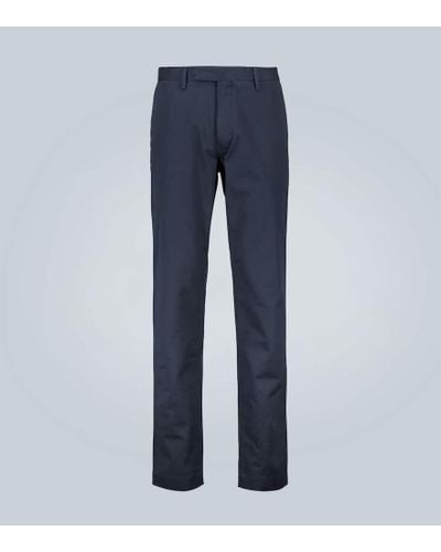Polo Ralph Lauren Slim-Fit-Hose aus Baumwolle - Blau