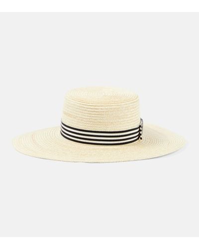 Nina Ricci Straw Hat - White
