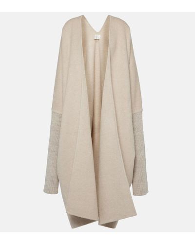 The Row Febor Cashmere Coat - Natural