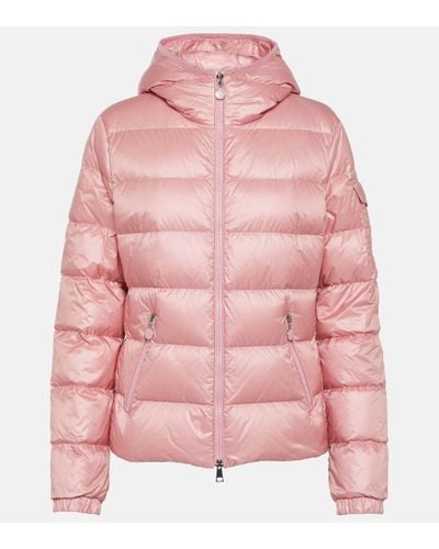 Moncler Gles Quilted Down Jacket - Pink