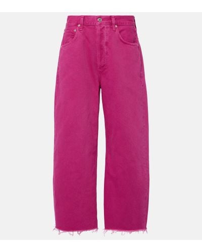 Citizens of Humanity Wide-Leg Jeans Aylna - Pink
