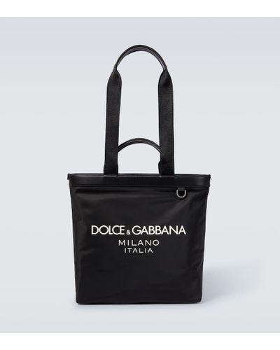 Dolce & Gabbana Tote con logo - Negro