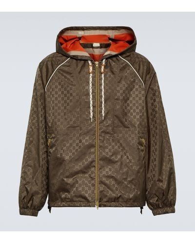 Gucci GG Hooded Jacket - Green
