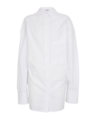 The Attico Camicia oversize in cotone - Bianco