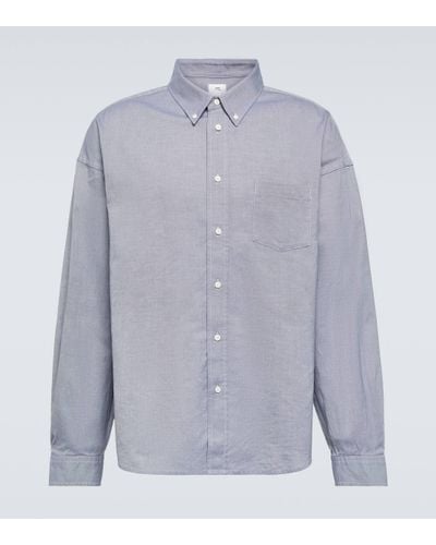 Visvim Cotton Oxford Shirt - Blue