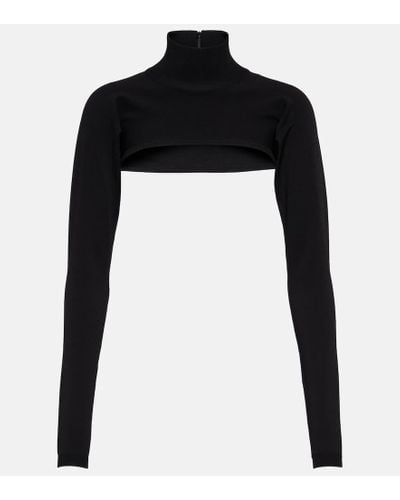 Dolce & Gabbana X Kim Cropped-Pullover - Schwarz