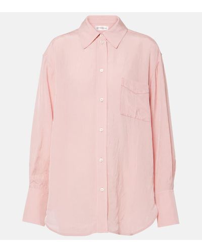 Victoria Beckham Oversize-Hemd - Pink