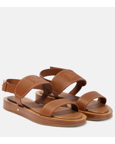 Max Mara Flat sandals for Women | Online Sale up to 68% off | Lyst