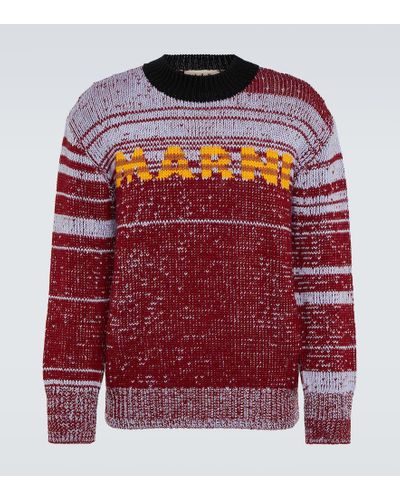 Marni Wool Sweater - Red