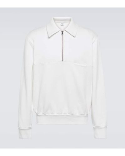 Winnie New York Cotton Polo Sweater - White