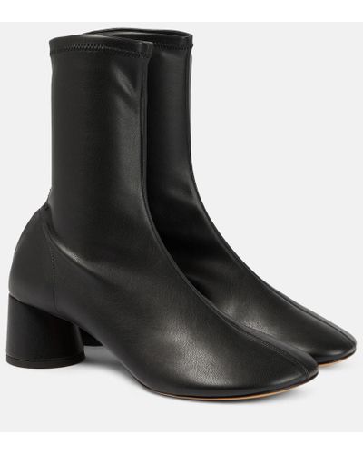 Proenza Schouler Ankle Boots Glove aus Leder - Schwarz