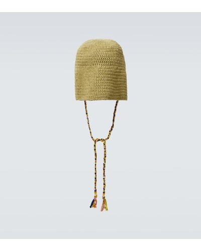 Alanui Beach Break Crochet Cotton Hat - Metallic