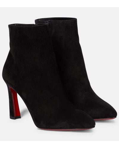 Christian Louboutin So Eleonor 85 Veau Velours - Black