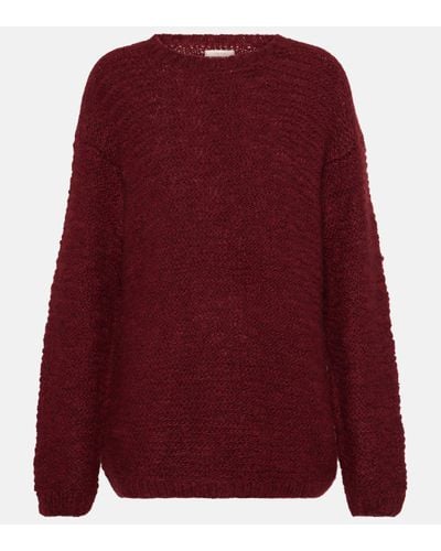 The Row Cashmere Jumper - Red