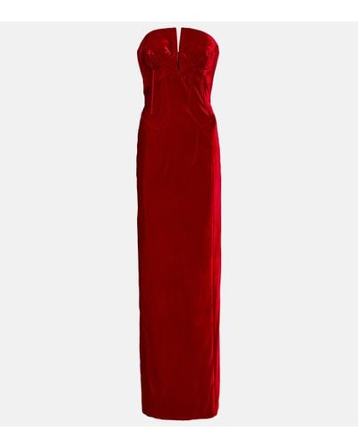 Tom Ford Robe longue - Rouge