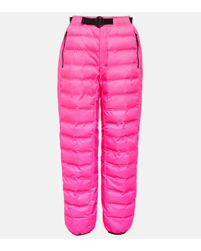 Aztech Mountain Ozone Insulated Quilted Nylon Trousers - Pink