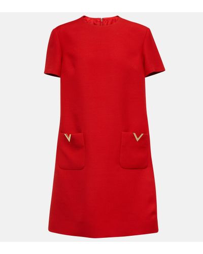 Valentino Etuikleid VGOLD aus Crepe Couture - Rot