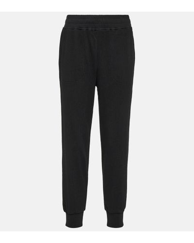 Varley Russell Cotton-blend Joggers - Black