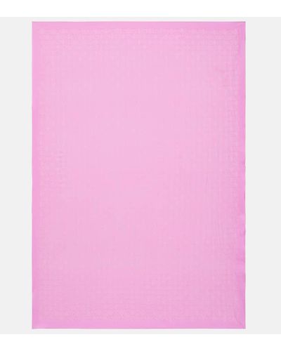 Gucci Tuch GG aus Seide und Baumwolle - Pink