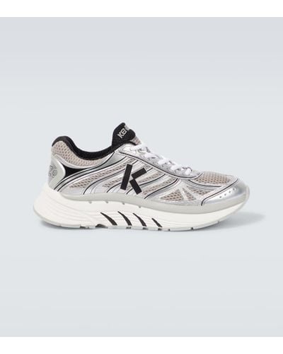KENZO Sneakers -Pace in mesh - Metallizzato