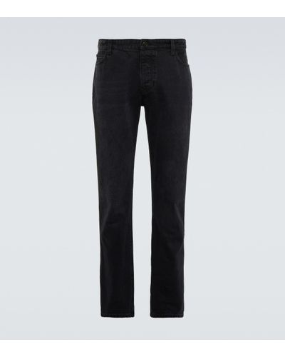 The Row Barrow Slim Jeans - Black