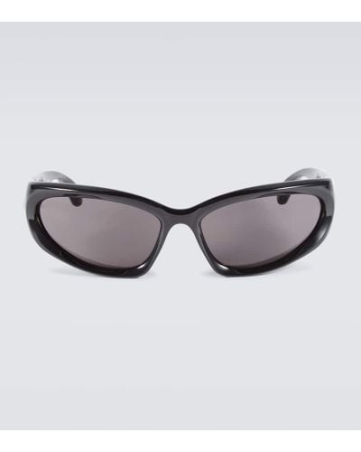 Balenciaga Oval Sunglasses - Gray