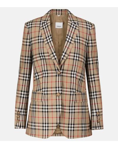 Burberry Blazers, sport coats and suit jackets for Women | Online Sale up  to 76% off | Lyst
