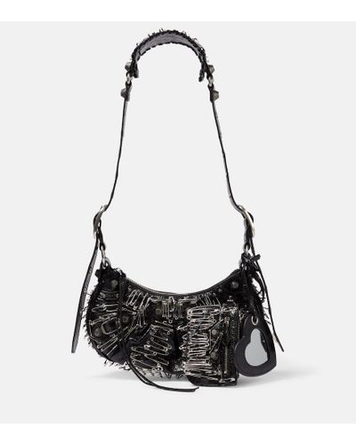 Balenciaga Borsa a spalla Le Cagole XS - Nero