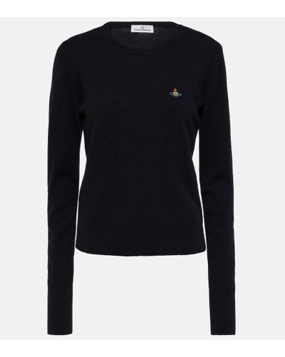 Vivienne Westwood Wool And Cashmere Sweater - Blue