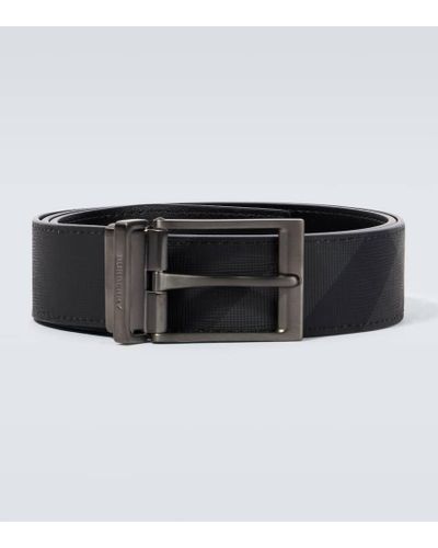 Burberry Checked Belt - Black