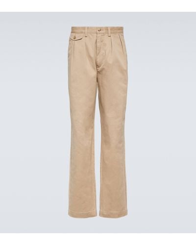 Polo Ralph Lauren Cotton Trousers - Natural