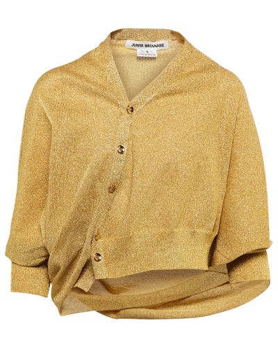 Junya Watanabe Cardigan metallizzato - Multicolore