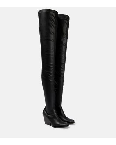 Stella McCartney Over-the-knee Boots - Black