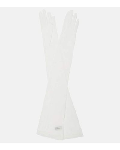 Vivienne Westwood Bridal Handschuhe aus Tuell - Weiß