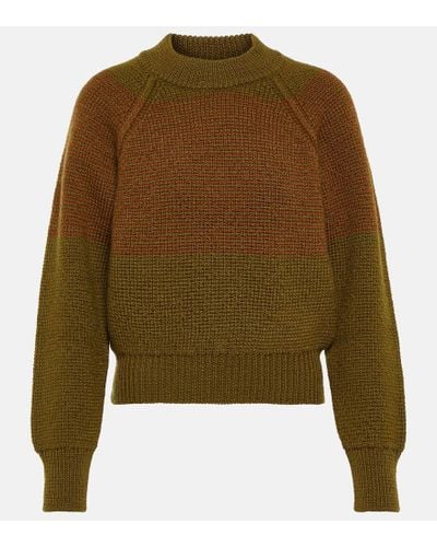 Tod's Wool Sweater - Green