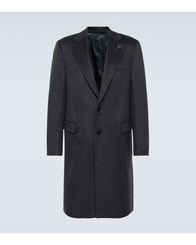 Lardini Cashmere Coat - Black