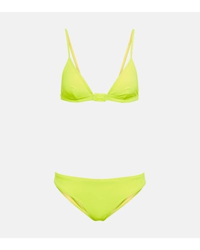 Givenchy Triangle Bikini - Yellow